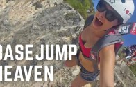 INSANE Base Jumping off Cliffs in Greece