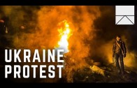 On The Frontlines Of Ukraine’s Anti-Russia Protests