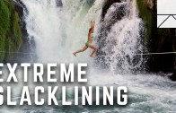 The Incredible Art of Extreme Slacklining